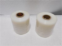 Lot of 2 - 2000ft Roll of Pallet Wrap Plastic