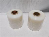 Lot of 2 - 2000ft Roll of Pallet Wrap Plastic