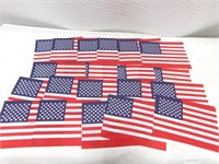 25 American Flag Panels 8" x 12"