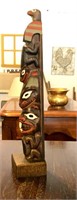 Small Wooden Totem Pole