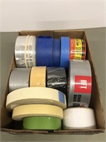 Various types of tape