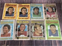 1970 Topps Football Mini Posters Lot