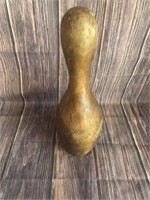 Antique Wooden Full Size Bowling Pin
