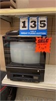 Color TV/VHS Combo
