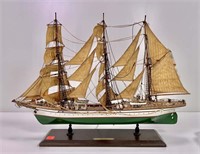 Ship Model - "The Eagle", 20" long, 14" tall,