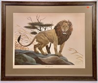 Print "Black Maned Lion" - Ruthven - 35"x42"