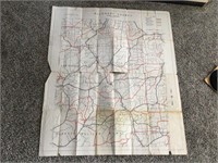VINTAGE ALLEGANY COUNTY MAP
