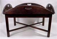 Butler's tray coffee table by Hickory Chair,
