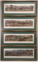 4 Alken prints - published by Tho. McLean 1824,