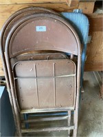 3 folding chairs