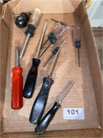 Snap On and Craftsman screwdrivers