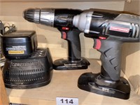 Craftsman cordless drills with battery and charger