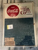Coca cola sign