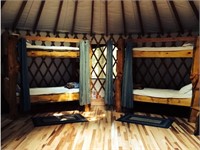 One (1) night at the Maine Forest Yurts