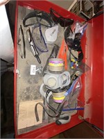 items in top of tool box