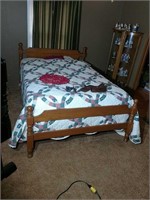 Full size Oak bed