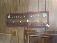 Country laundry sign