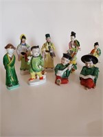 Vtg Asian Figurines (8)