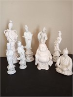 Asian Figurine Porcelains (8)