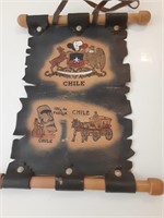 Chilean Leather Wall Hanger