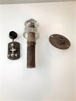 Telegraph Key, Insulator, Vtg Switch