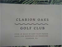 4-18 Holes w/ Cart at Clarion Oaks Golf Course