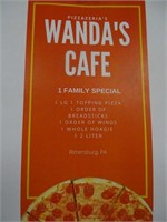 One Family Special from Wanda's Cafe