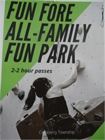 (2) 2 hr. Passes for Fun Fore All