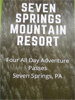 4 All Day Adventure Pass for 7 Springs Res.