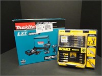 Makita LXT Compact Drill Combo & Bits
