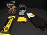Gloves, Utility Knife, & More