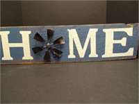 "Home" Decorative Sign