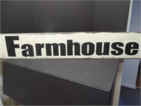 "Farmhouse Sign"