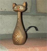 Decorative Wood Cat- Japan