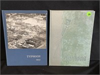 1951 & 1952 PORTLAND HIGHSCHOOL TYPOON YEARBOOKS