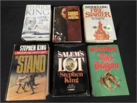 LOT OF 6 STEPHEN KING BOOKS