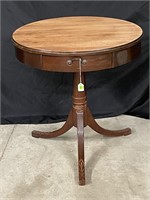 MERSMAN PIE TABLE WITH DRAWER
