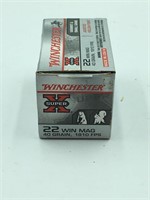 Box of 50 - Winchester 22mag ammo