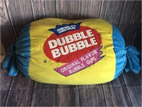 Large Dubble Bubble Throw Pillow