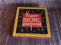 Knapp Electric Questioner Antique Game