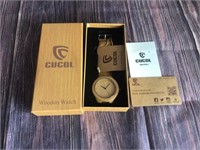 Cucol Wooden Watch - New in Box