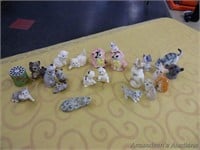 Assortment of Small Ceramic Cats