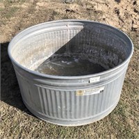 4ft Behlen Glavanized Round Water Trough