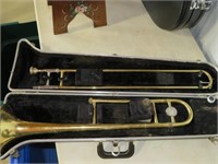 Bundy Trombone w/ Case 7 1/2" Bell Shows Signs of