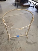 Oval Wood Quilting Frame 27” w x 36” T