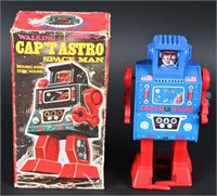 MEGO WINDUP CAP'T ASTRO SPACE MAN w/ BOX