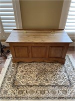 Oak Blanket Chest