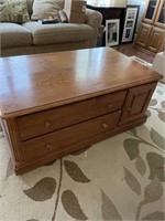 Oak Storage Coffee Table