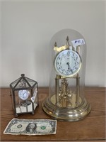 Vintage Anniversary Clock & Pocket Watch Display