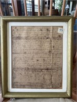 1844 Dekalb County Alabama Document